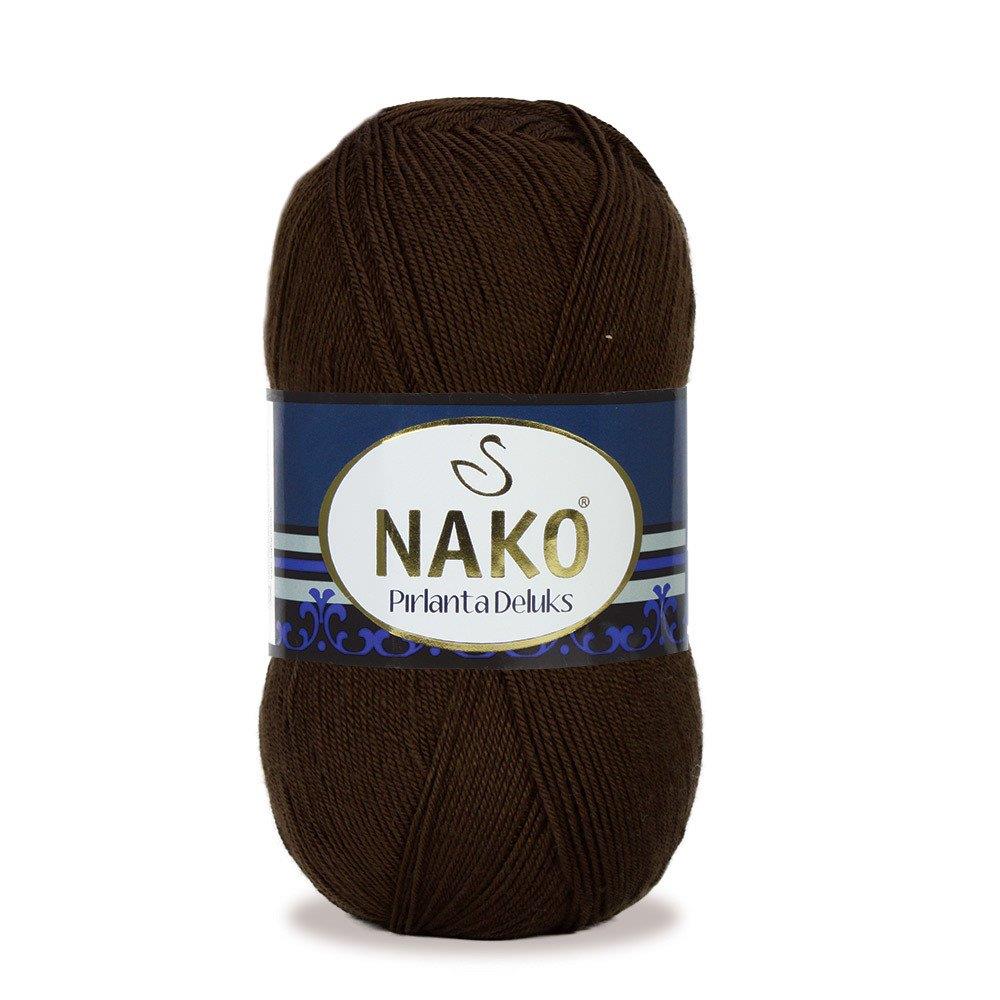Nako Pırlanta Delüks Yarn 100g 01182 – Soft Acrylic Knitting & Crochet Yarn for Sweaters, Shawls, Accessories