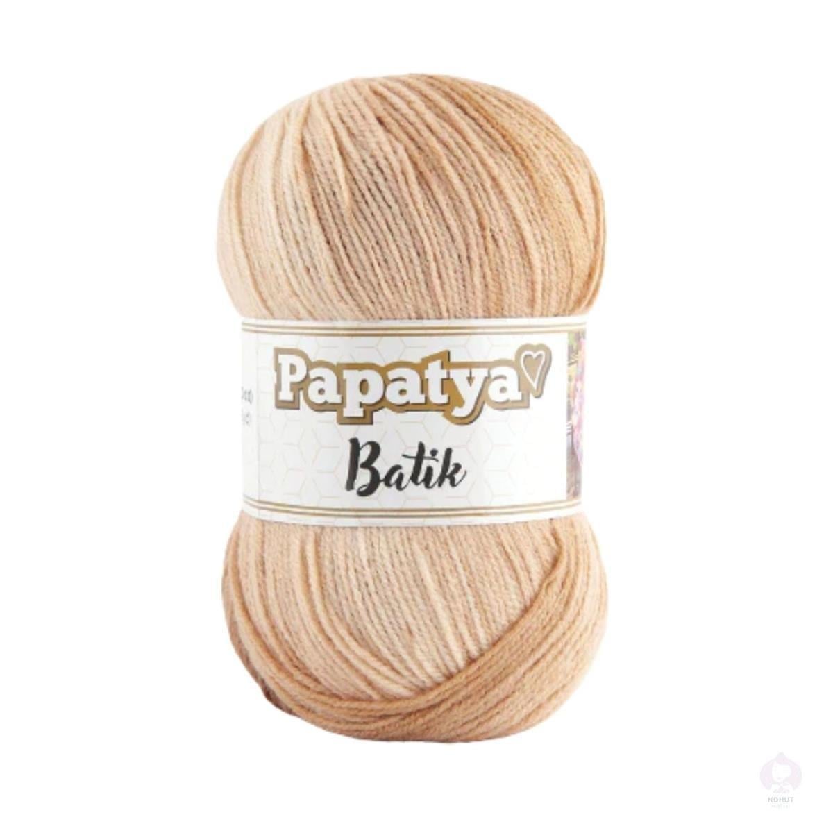 Papatya Batik Yarn 100g 2 – Multicolor Acrylic Yarn for Knitting & Crochet Projects