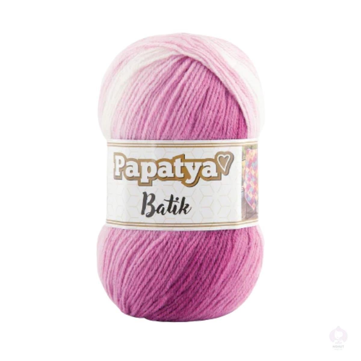 Papatya Batik Yarn 100g 4 – Multicolor Acrylic Yarn for Knitting & Crochet Projects