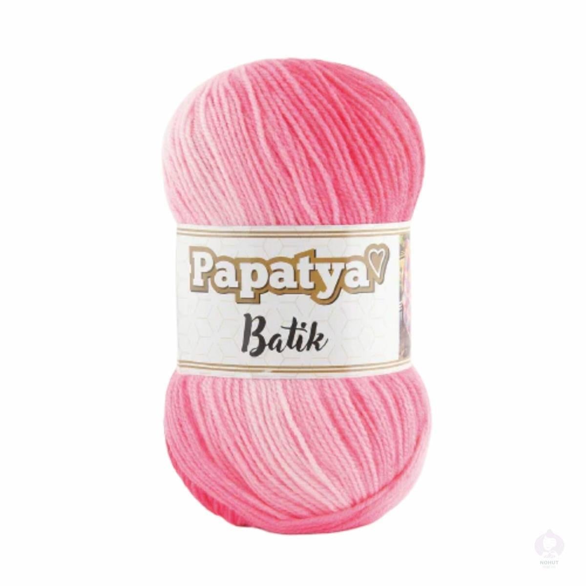 Papatya Batik Yarn 100g 5 – Multicolor Acrylic Yarn for Knitting & Crochet Projects