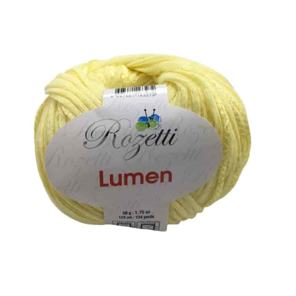 Rozetti Lumen Yarn 50g 121-04 – Shimmery Luxury Yarn for Knitting & Crochet Projects
