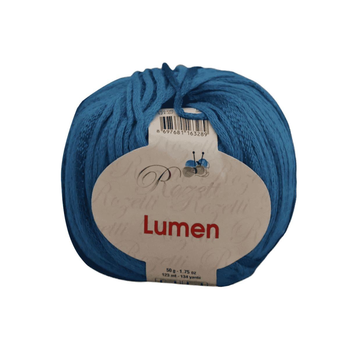 Rozetti Lumen Yarn 50g 121-07 – Shimmery Luxury Yarn for Knitting & Crochet Projects