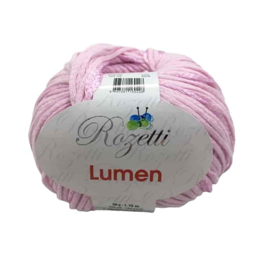 Rozetti Lumen Yarn 50g 121-14 – Shimmery Luxury Yarn for Knitting & Crochet Projects