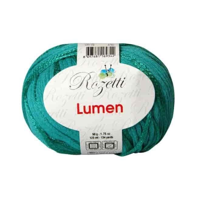Rozetti Lumen Yarn 50g 121-19 – Shimmery Luxury Yarn for Knitting & Crochet Projects