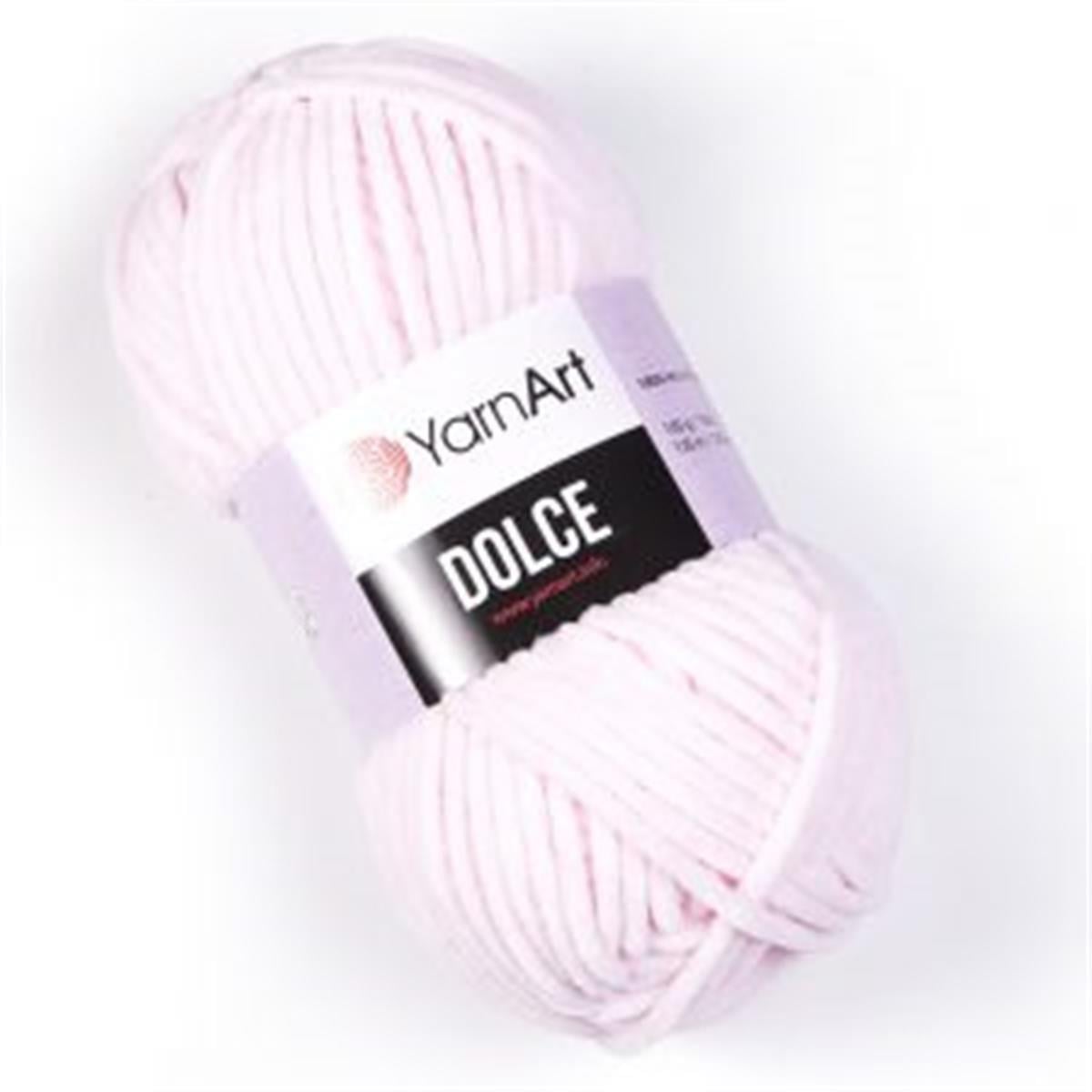 YarnArt Dolce Chenille Yarn 100g 781 – Super Soft Velvet Yarn for Amigurumi, Baby & Blanket Projects
