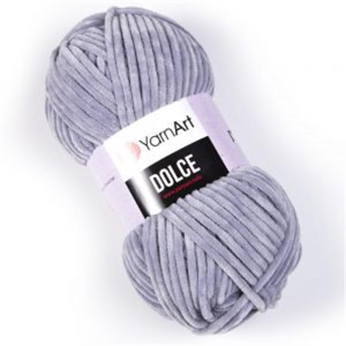 YarnArt Dolce Chenille Yarn 100g 782 – Super Soft Velvet Yarn for Amigurumi, Baby & Blanket Projects