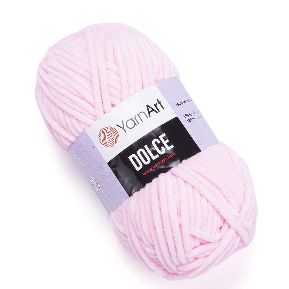 YarnArt Dolce Chenille Yarn 100g 796 – Super Soft Velvet Yarn for Amigurumi, Baby & Blanket Projects