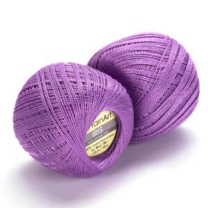 YarnArt Iris Yarn 25g 918 – Mercerized Cotton Lace Yarn for Crochet, Knitting, Motifs & Doilies