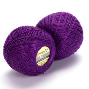 YarnArt Iris Yarn 25g 919 – Mercerized Cotton Lace Yarn for Crochet, Knitting, Motifs & Doilies