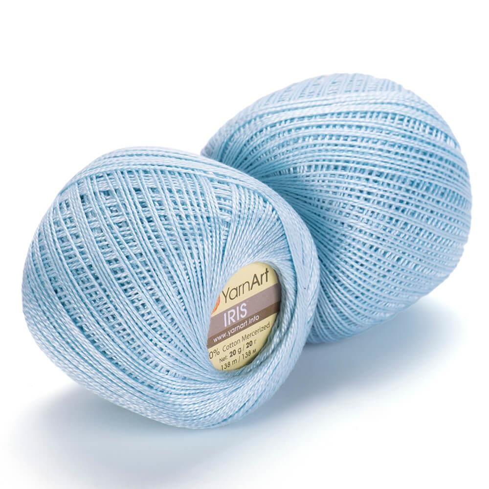YarnArt Iris Yarn 25g 925 – Mercerized Cotton Lace Yarn for Crochet, Knitting, Motifs & Doilies