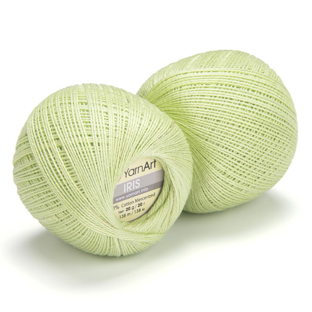 YarnArt Iris Yarn 25g 927 – Mercerized Cotton Lace Yarn for Crochet, Knitting, Motifs & Doilies