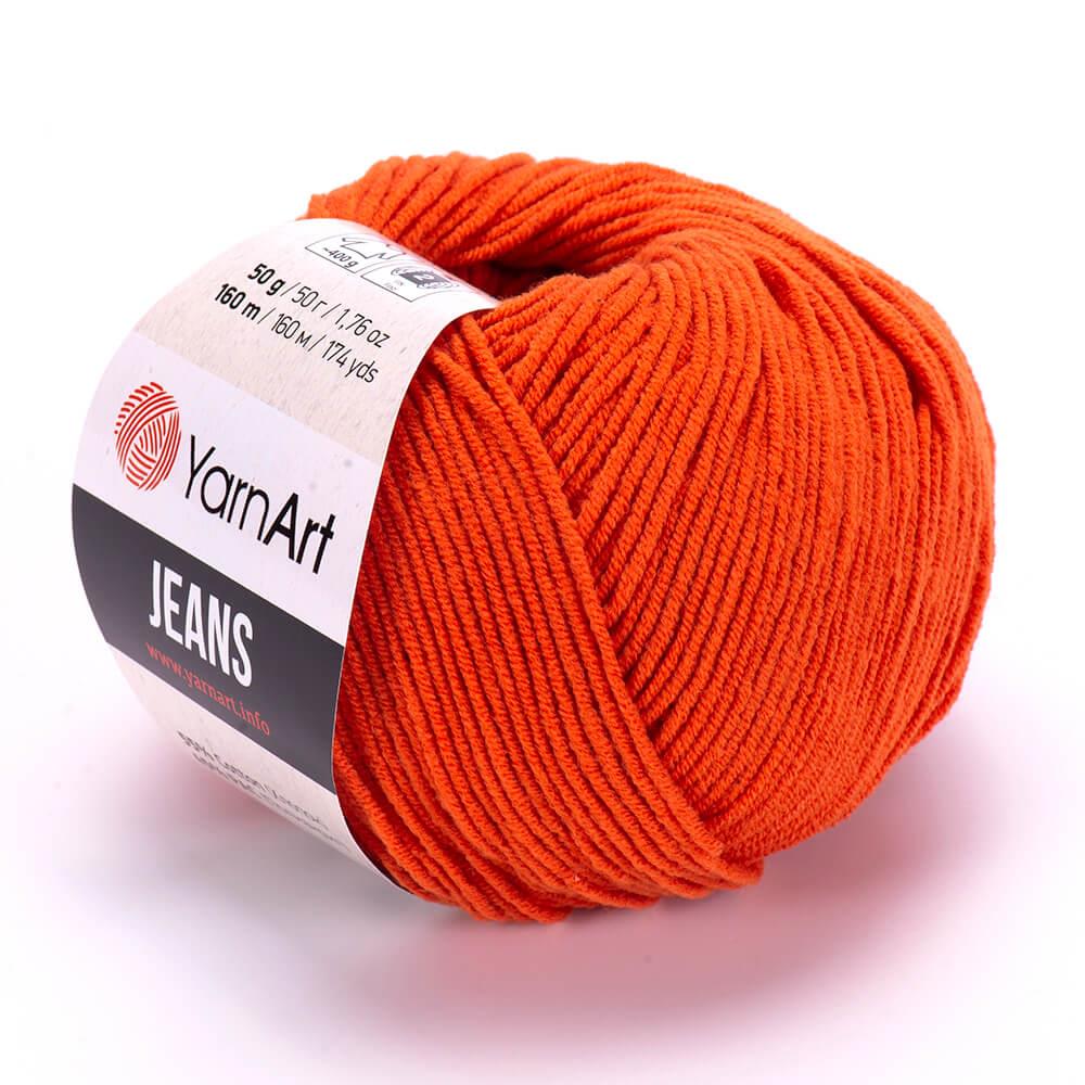 YarnArt Jeans 50g 85 Tiger – Soft Cotton Acrylic Yarn for Amigurumi & Crochet (160m)