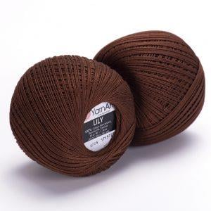 YarnArt Lily Yarn 50g 5 – Mercerized Cotton Yarn for Crochet, Knitting, Lace & Summer Projects