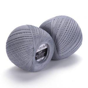 YarnArt Lily Yarn 50g 5326 – Mercerized Cotton Yarn for Crochet, Knitting, Lace & Summer Projects
