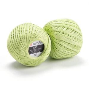 YarnArt Lily Yarn 50g 5352 – Mercerized Cotton Yarn for Crochet, Knitting, Lace & Summer Projects