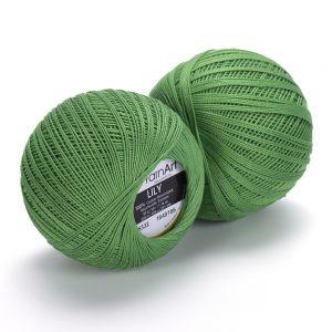 YarnArt Lily Yarn 50g 6332 – Mercerized Cotton Yarn for Crochet, Knitting, Lace & Summer Projects