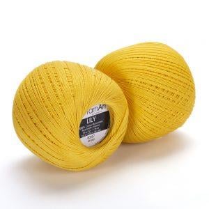 YarnArt Lily Yarn 50g 6347 – Mercerized Cotton Yarn for Crochet, Knitting, Lace & Summer Projects