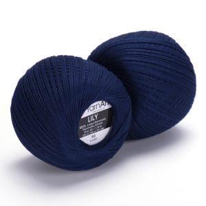 YarnArt Lily Yarn 50g 66 – Mercerized Cotton Yarn for Crochet, Knitting, Lace & Summer Projects