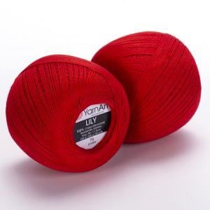YarnArt Lily Yarn 50g 76 – Mercerized Cotton Yarn for Crochet, Knitting, Lace & Summer Projects