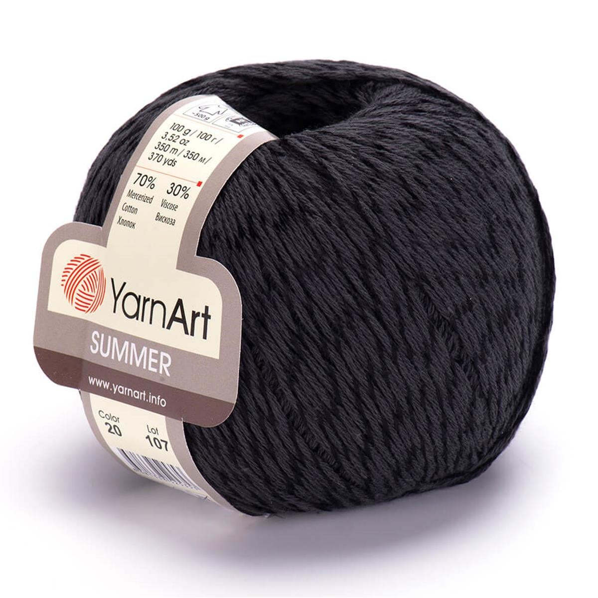 YarnArt Summer Yarn 100g 17 – Mercerized Cotton Blend Yarn for Summer Knitting & Crochet Projects