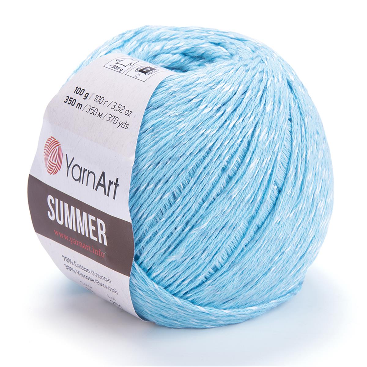 YarnArt Summer Yarn 100g 33 – Mercerized Cotton Blend Yarn for Summer Knitting & Crochet Projects