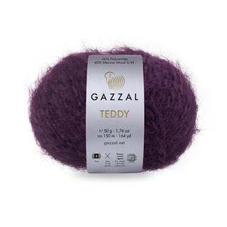 Gazzal Teddy Yarn 50g 6553 – Soft Plush Yarn for Knitting, Crochet & Amigurumi Projects