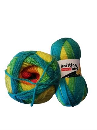 Knitting Bird Batik Mandala Yarn 100g 400m