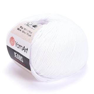 YarnArt Jeans Yarn Optic White 50g 62