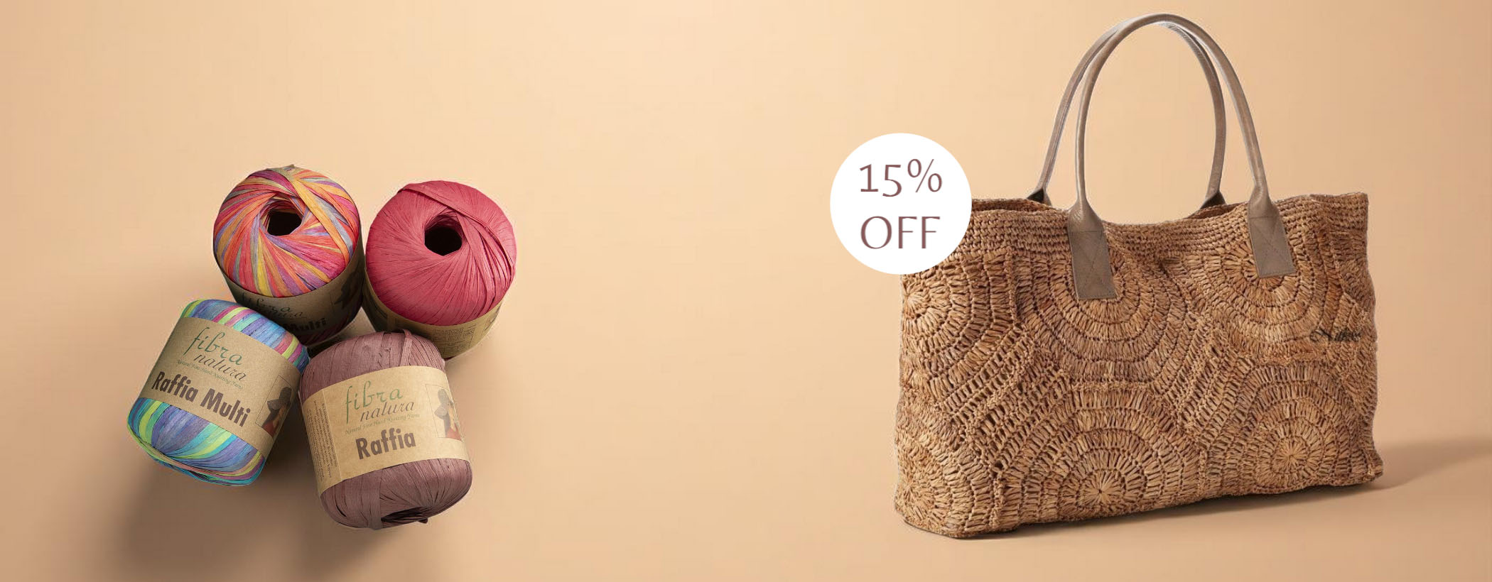 Fibra Natura Raffia Paper Yarn