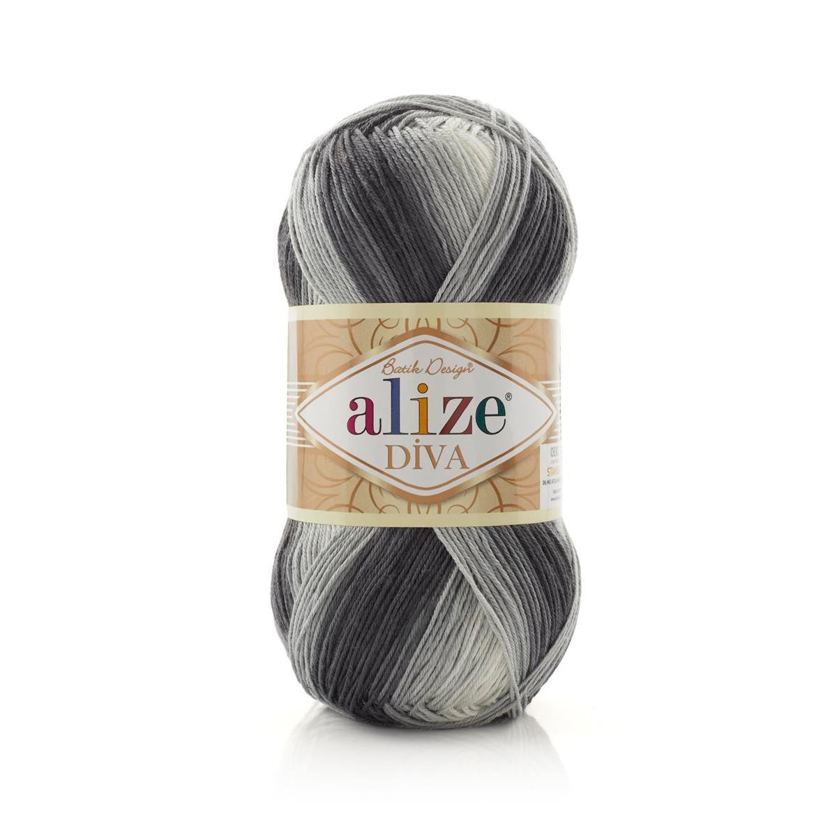 Alize Diva Batik Yarn 100g 1900