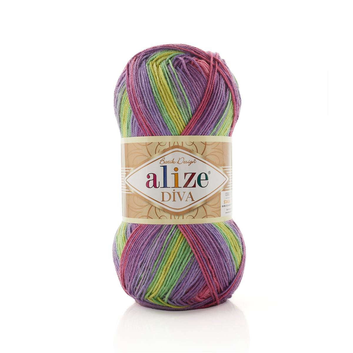 Alize Diva Batik Yarn 100g 3241