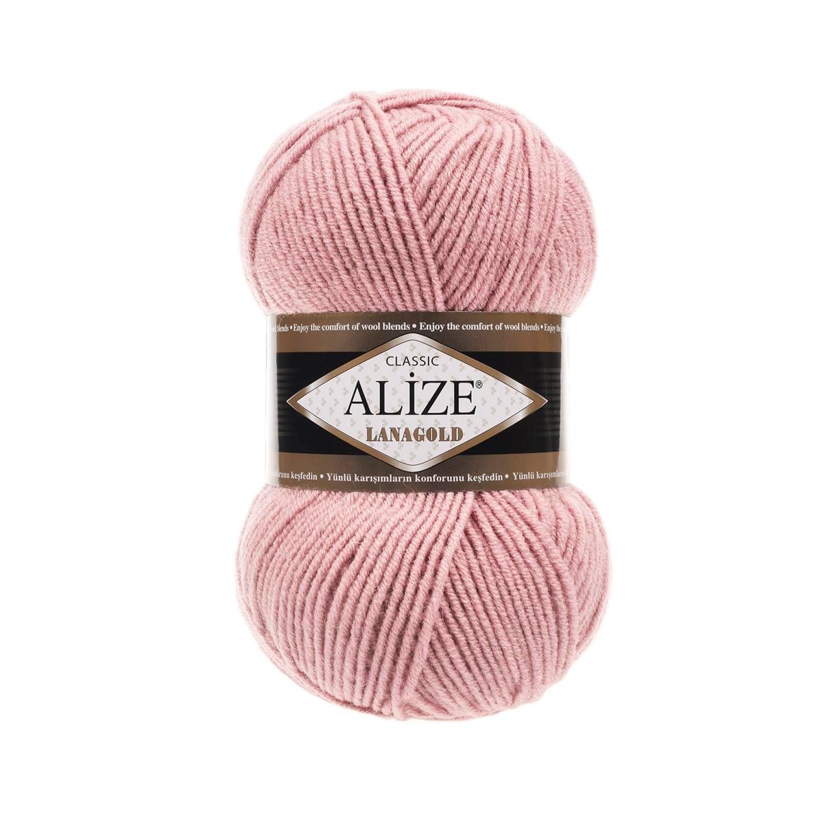 Alize Lanagold Classic Yarn 100g 161 – Wool Blend Yarn for Knitting & Crochet Projects