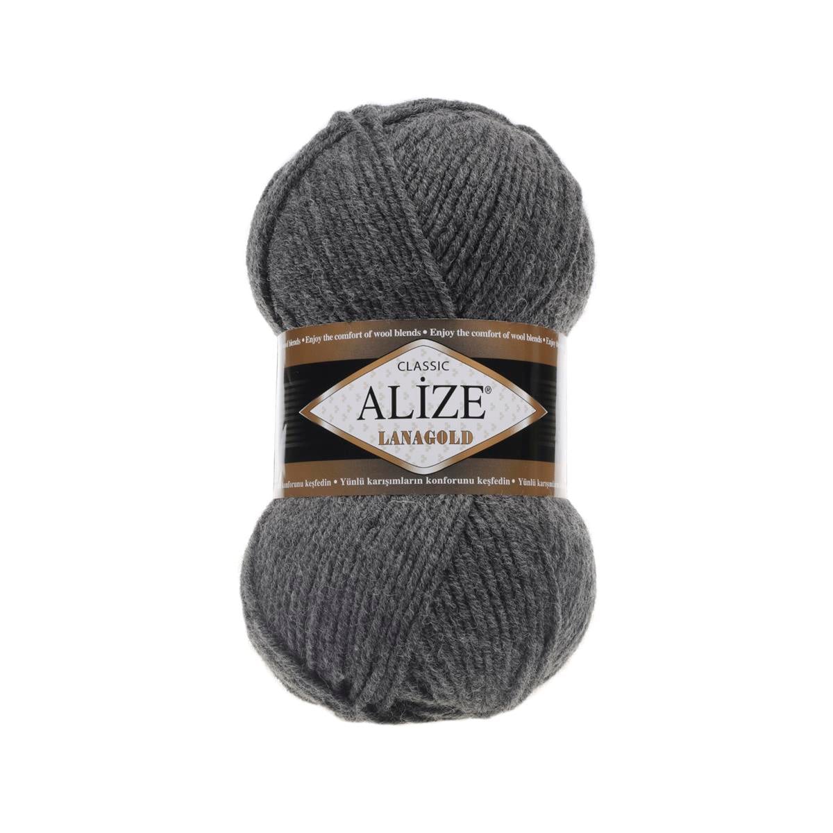 Alize Lanagold Classic Yarn 100g 182 – Wool Blend Yarn for Knitting & Crochet Projects