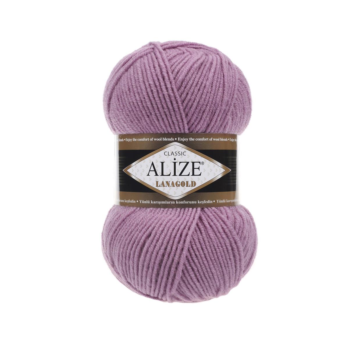 Alize Lanagold Classic Yarn 100g 28 – Wool Blend Yarn for Knitting & Crochet Projects