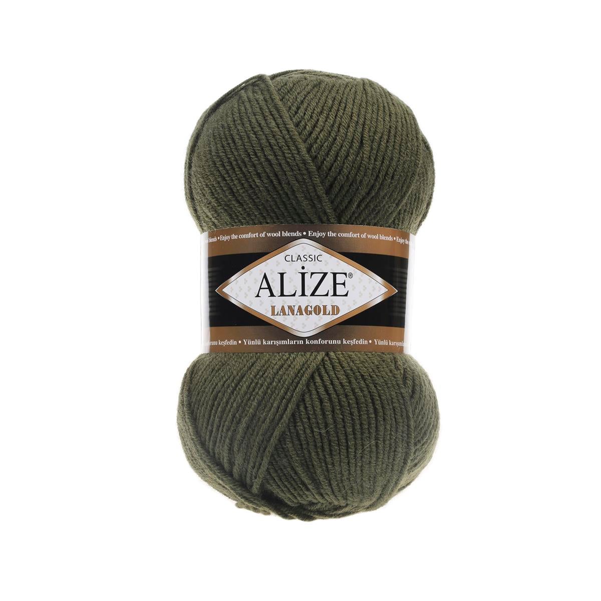 Alize Lanagold Classic Yarn 100g 29 – Wool Blend Yarn for Knitting & Crochet Projects