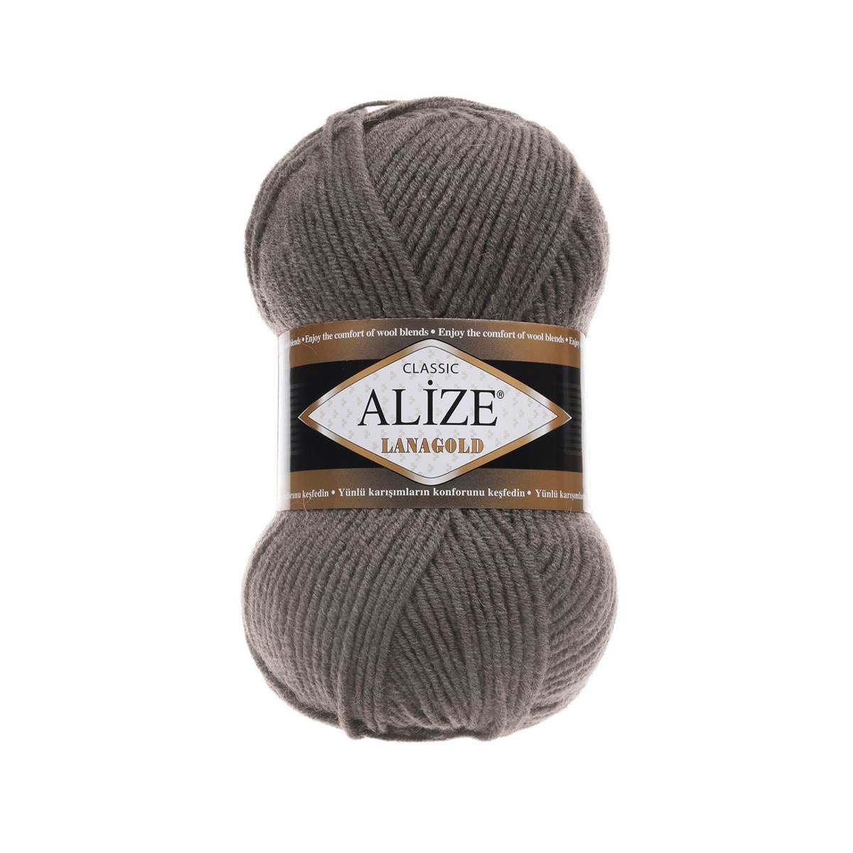 Alize Lanagold Classic Yarn 100g 348 – Wool Blend Yarn for Knitting & Crochet Projects