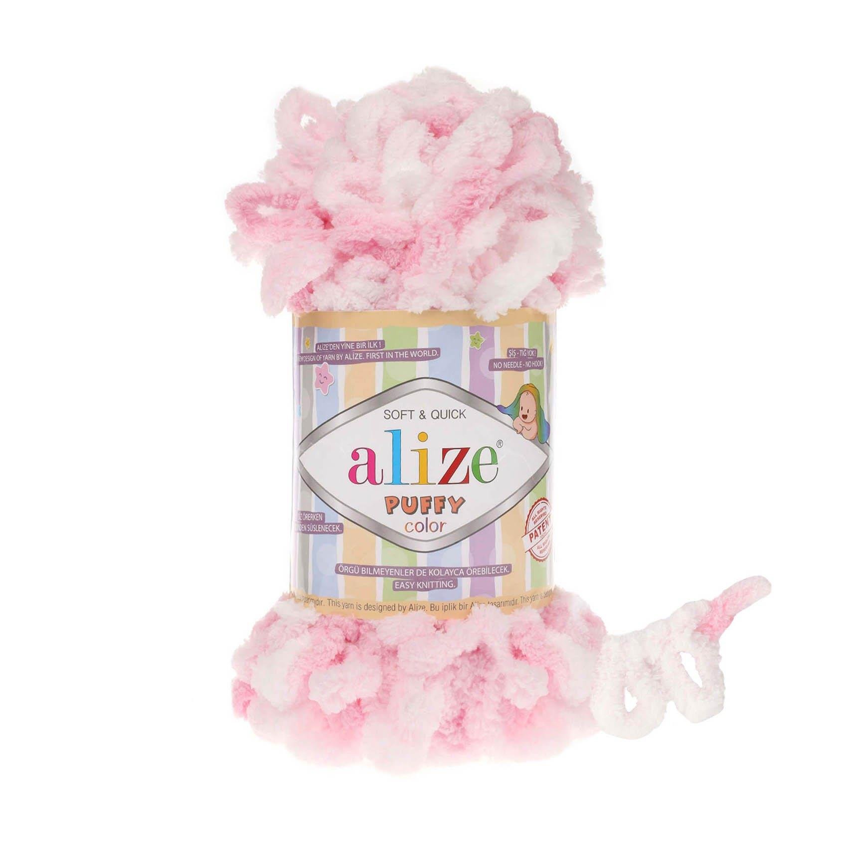 Alize Puffy Color Loop Yarn 100g 5863