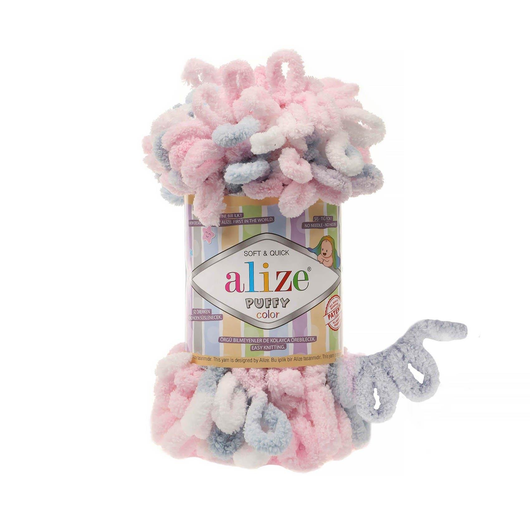 Alize Puffy Color Loop Yarn 100g 5864