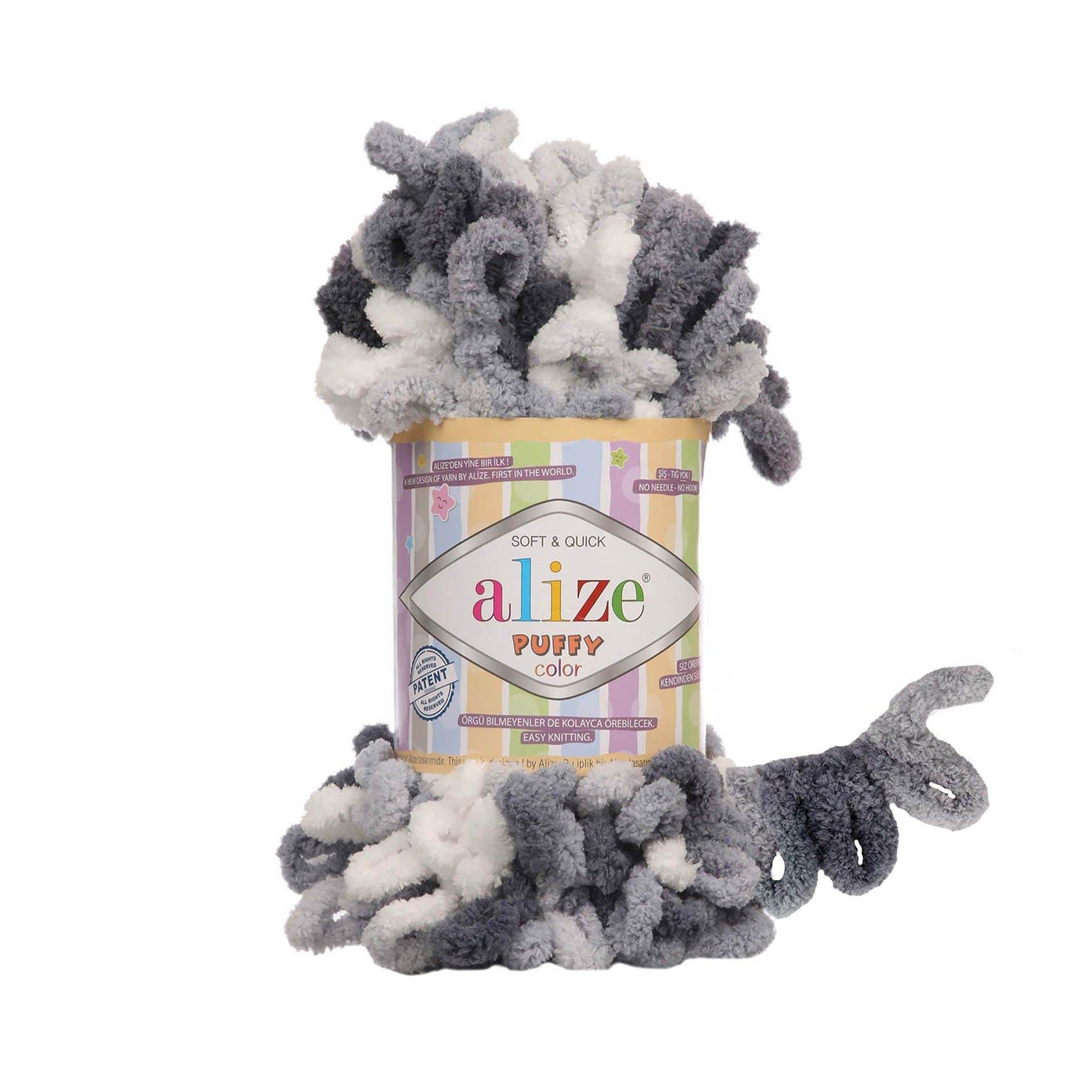 Alize Puffy Color Loop Yarn 100g 5925