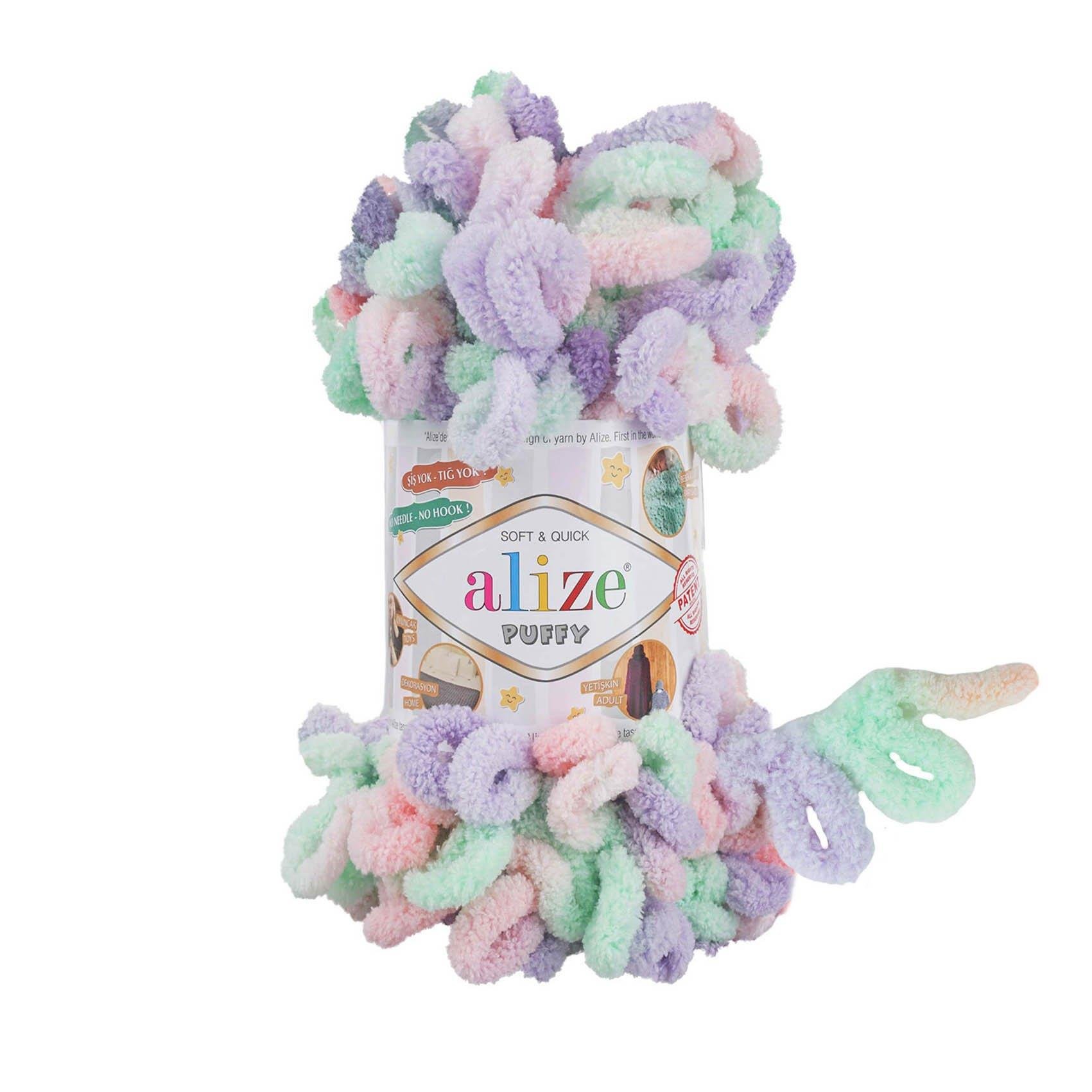 Alize Puffy Color Loop Yarn 100g 5938