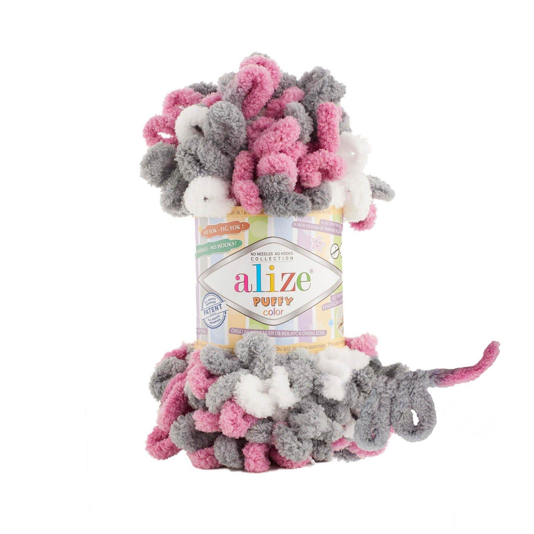 Alize Puffy Color Loop Yarn 100g 6070