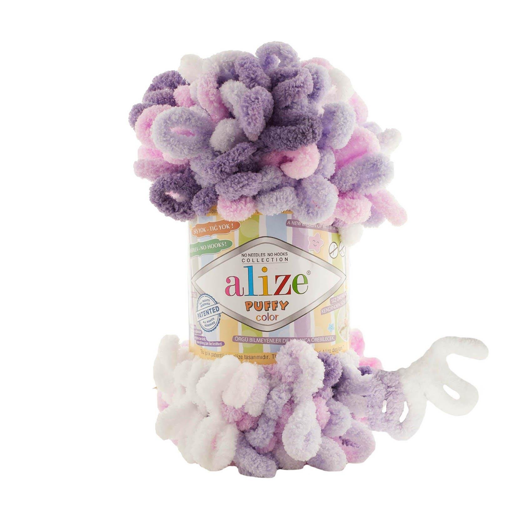 Alize Puffy Color Loop Yarn 100g 6305