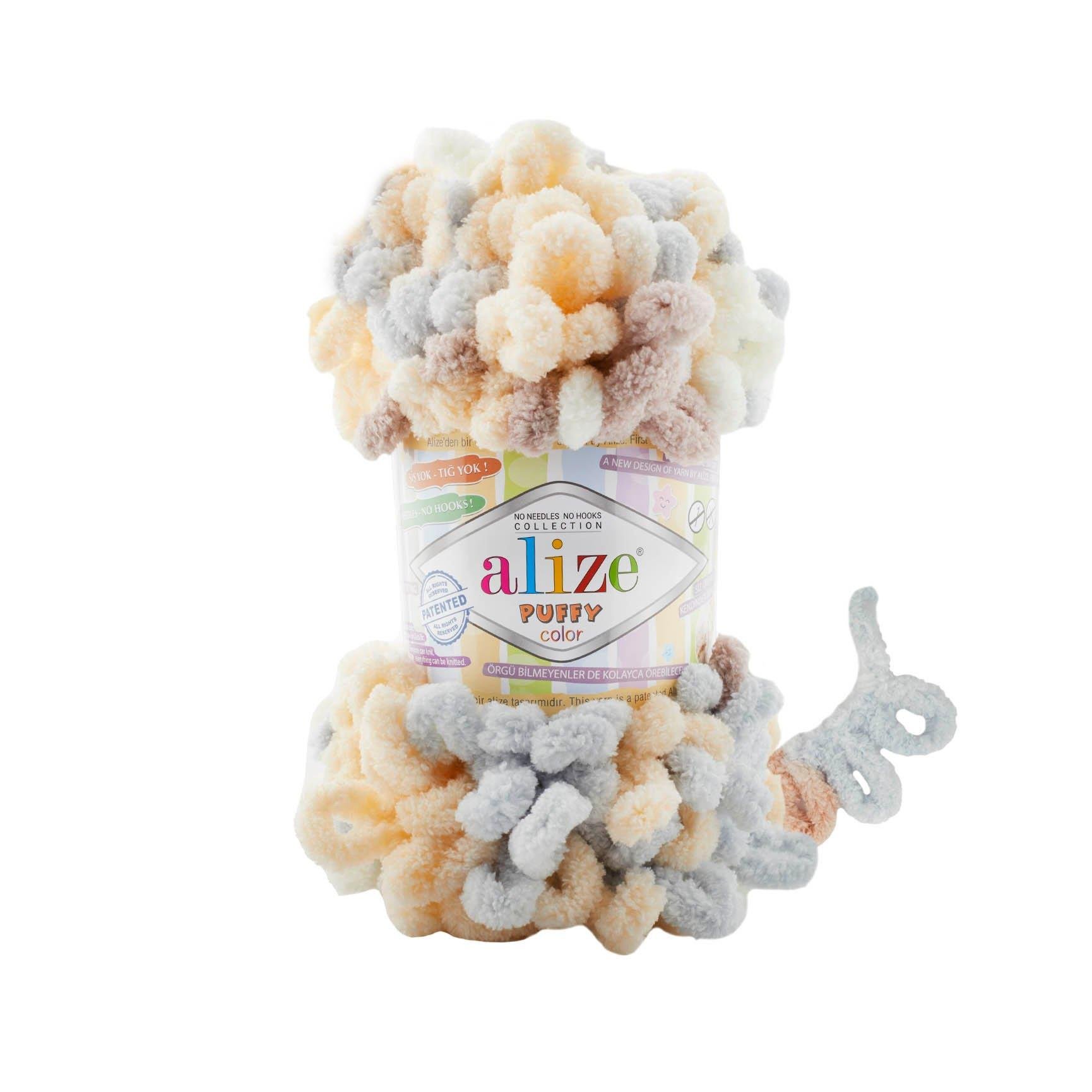 Alize Puffy Color Loop Yarn 100g 6463