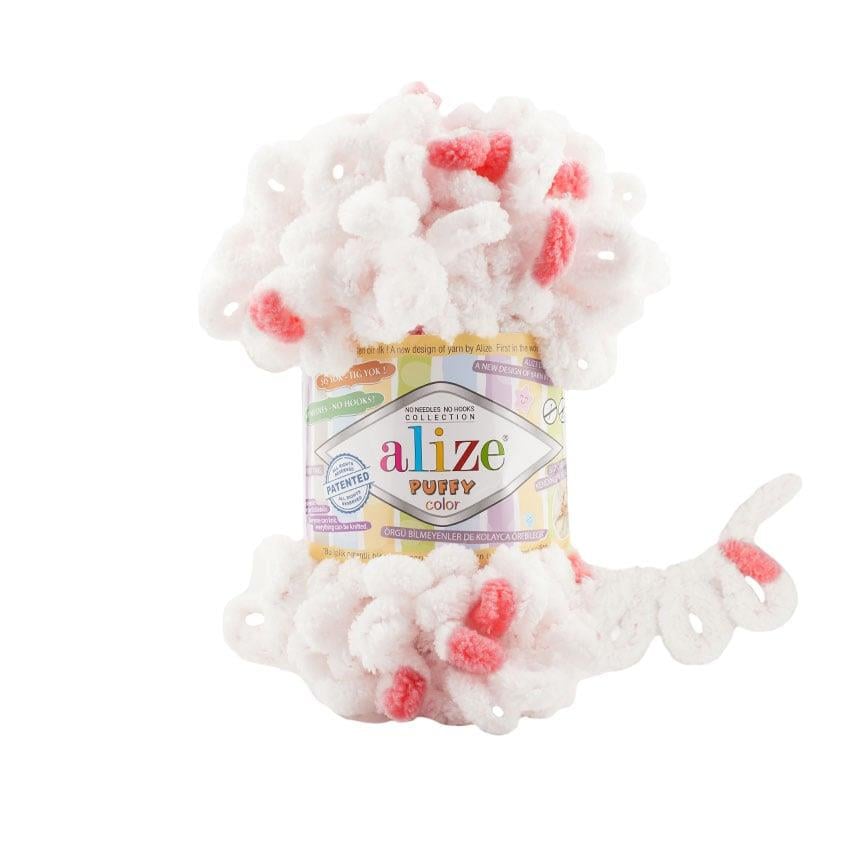 Alize Puffy Color Loop Yarn 100g 6490