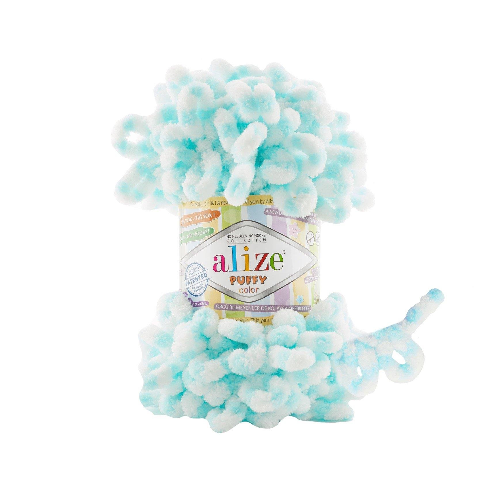 Alize Puffy Color Loop Yarn 100g 6493