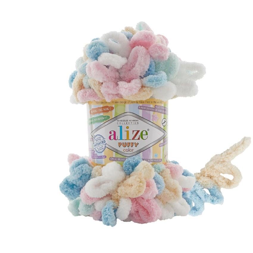 Alize Puffy Color Loop Yarn 100g 6523