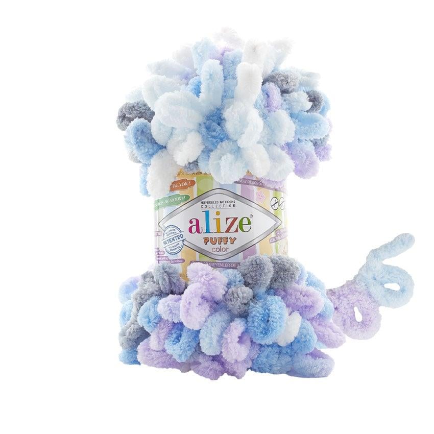Alize Puffy Color Loop Yarn 100g 6524