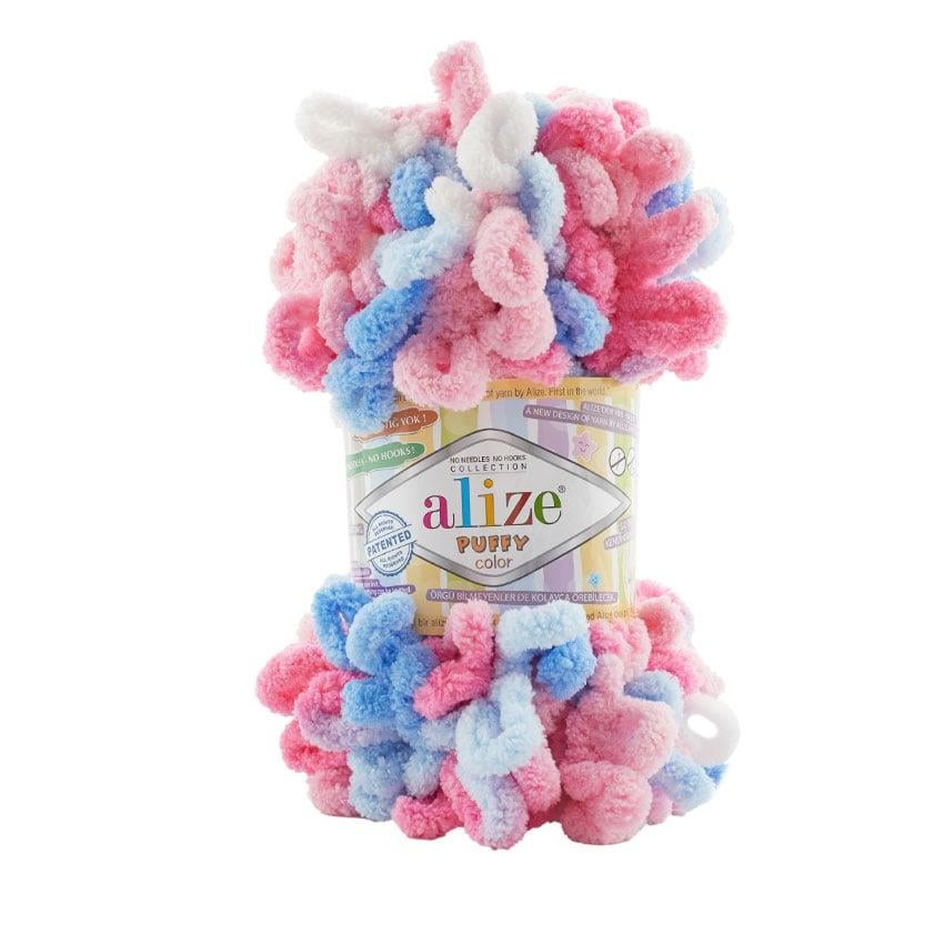 Alize Puffy Color Loop Yarn 100g 6525