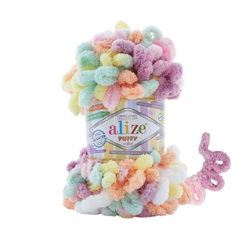 Alize Puffy Color Loop Yarn 100g 6527