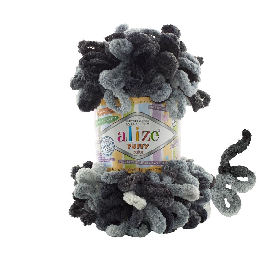 Alize Puffy Color Loop Yarn 100g 6532